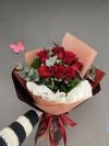 Розы красные 7 шт