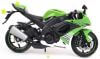 Мотоцикл зеленый