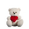 Белый мишка с сердцем
