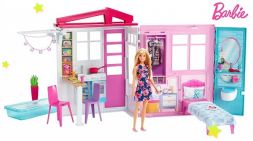 Домик для кукол+кукла Barbie