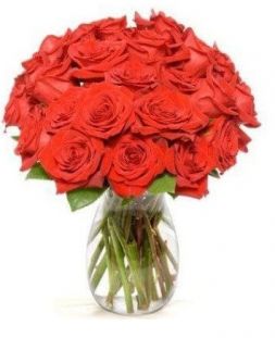 Букет из 15 алых роз