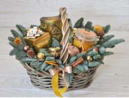 рождественскую корзину