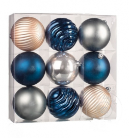 Set de jucarii pentru brad 9 buc