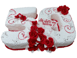 праздничный торт на юбилей