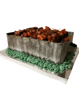 Торт " Шашлычок "