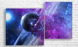 Модульная картина "КОСМОС"
