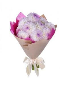 букет из георгин