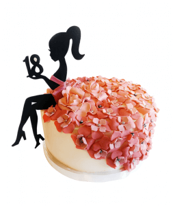 торт "Нежный цветочек"