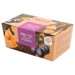 Plums/nuts Fruvit in chocolate glaze