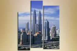 Pictura modulară "Kuala Lumpur"