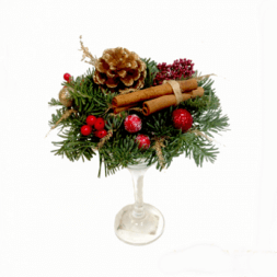 compoziție de un an într-un pahar