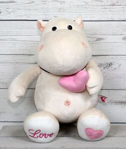 мягкую игрушку гиппопотам