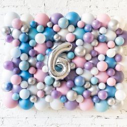 Панно из шаров №12