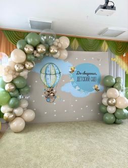 Декор выпускного в детском саду №6