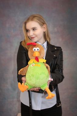 мягкую игрушку петушка 35 см