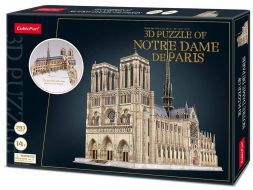 3D пазл-конструктор Notre Dame de Paris