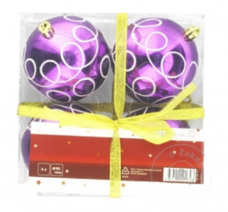 Set de globuri de Crăciun 4 buc