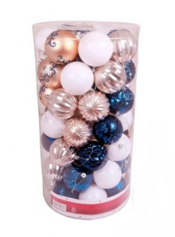 Set of Christmas decorations