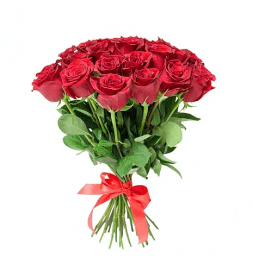 букет из 19 красных роз