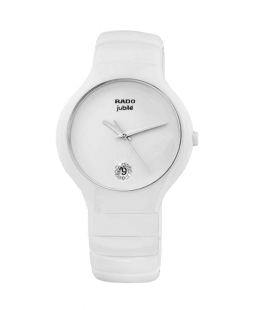 часы с белым ремешком Rado True