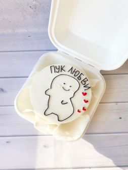 Бенто торт "Запах любви"