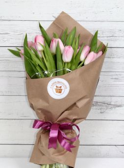 букет из тюльпанов Приход весны