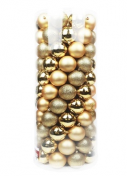 Новогодние украшения на ёлку 126 шт