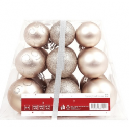 Bile de Crăciun 18 buc