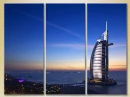 Pictura modulară "Burj Al Arab în Dubai"