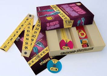 Настольная игра "У Кого Больше?"