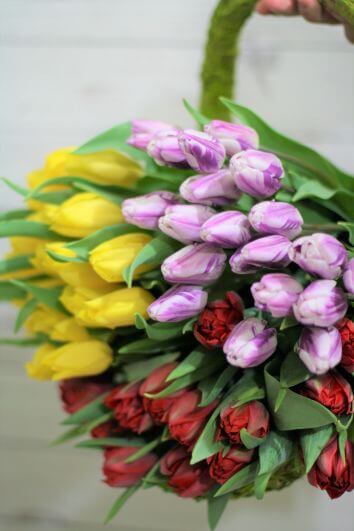 Корзина "Весеннее равноденствие"