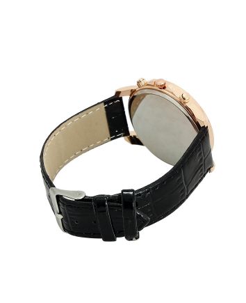 Ceas unisex cu curea neagra СO 008