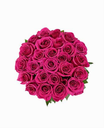 Букет розовых роз