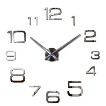 Огромные 3D настенные часы