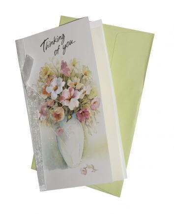 Открытка "Думаю о тебе"