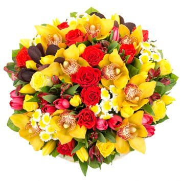 Букет "Сочные краски"