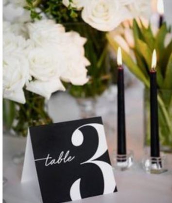 Нумерация столов №15