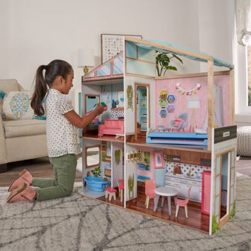 Căsuță pentru păpuși Kidkraft Magnetic Makeover Dollhouse