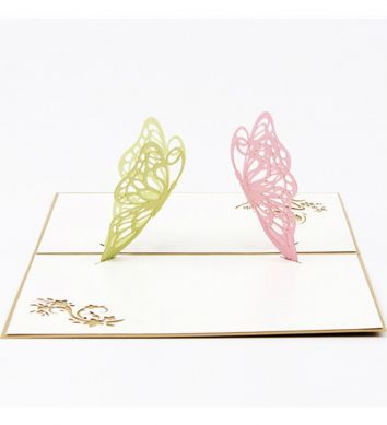 Открытка Бабочки