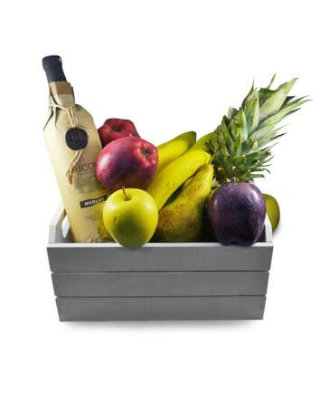 Корзина "Бархат и фрукты"