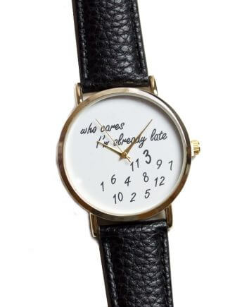 Watch for women I am already late CO 019