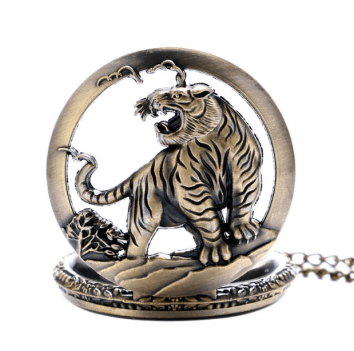 Карманные часы "Бронзовый тигр"