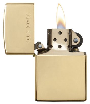 Zippo High Polish Brass
