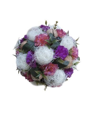 Дерево из цветов ручной работы