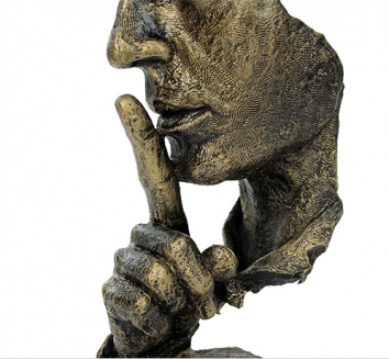 Скульптура "В тишине"