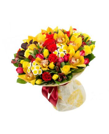 Букет "Сочные краски"