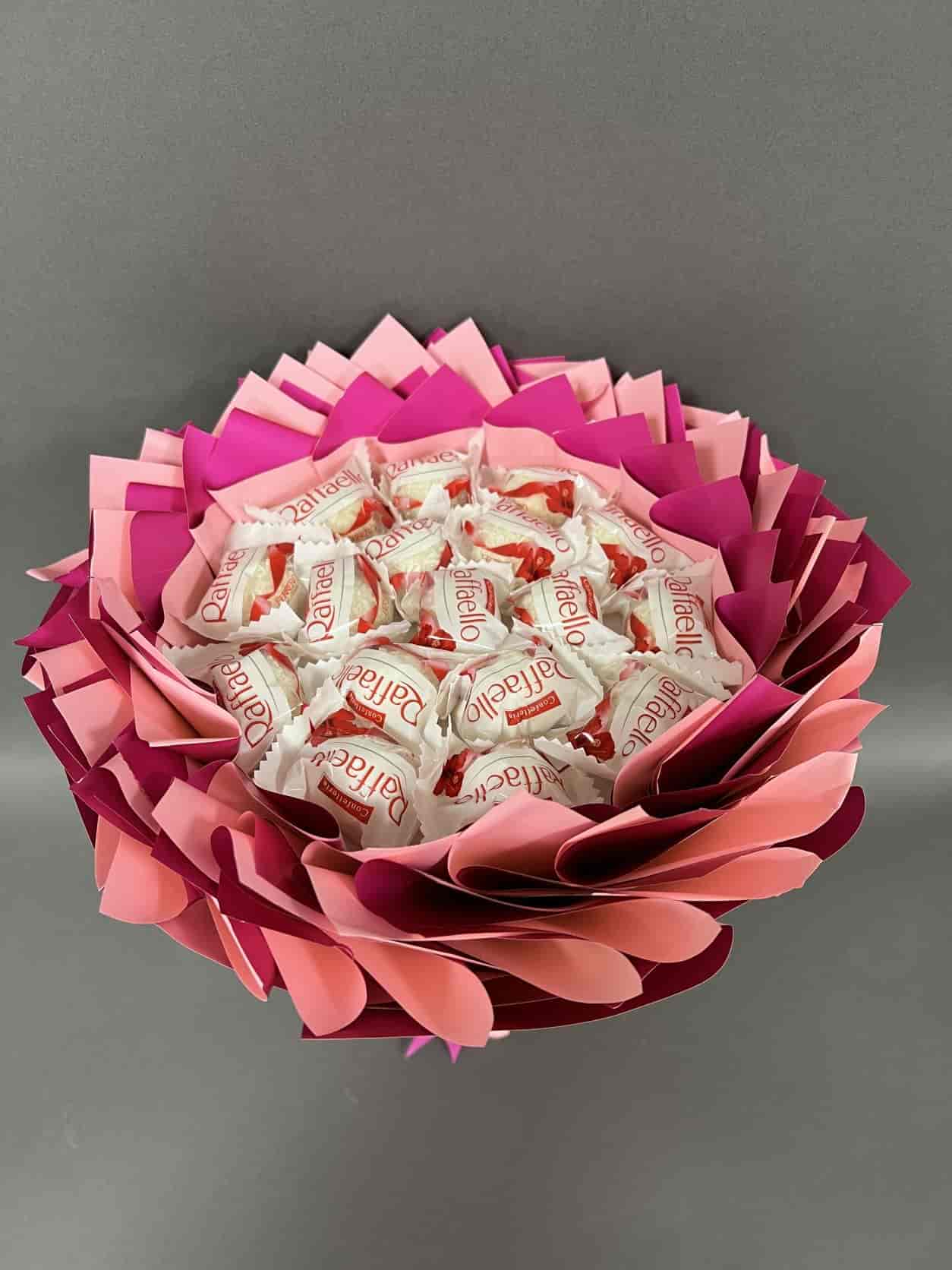Букет из конфет "Розовое облако"