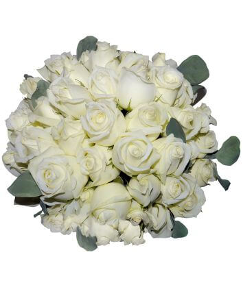 Розы в круглой коробке