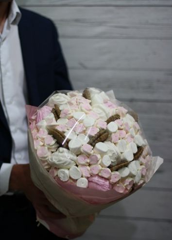 Bouquet "the joy of a Marshmallow"