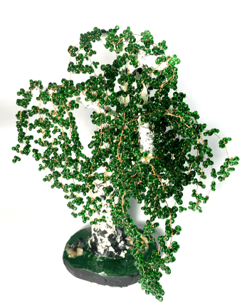 Дерево из бисера "Берёза"